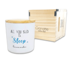 Vela Vegetal Aromática Para Quartos | Home Bedroom - Caixa De